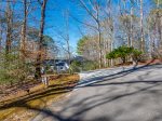Paved driveway